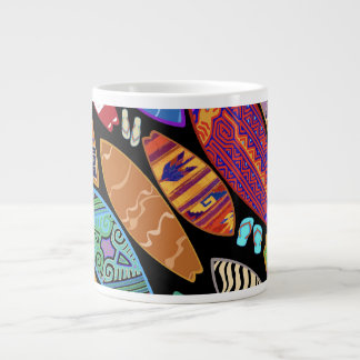California Coast Surfboards Large Coffee Mug