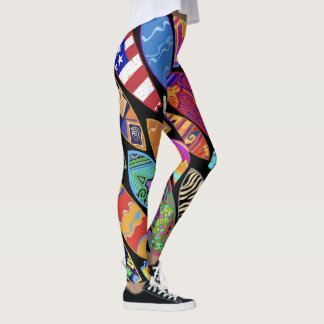 California Coast Surfboards Leggings