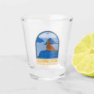 California Coastal National Monument Harbor Seal Shot Glass