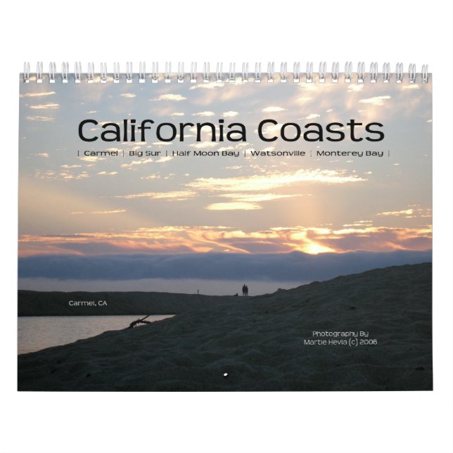 California Coastline - Calendar (Cover)