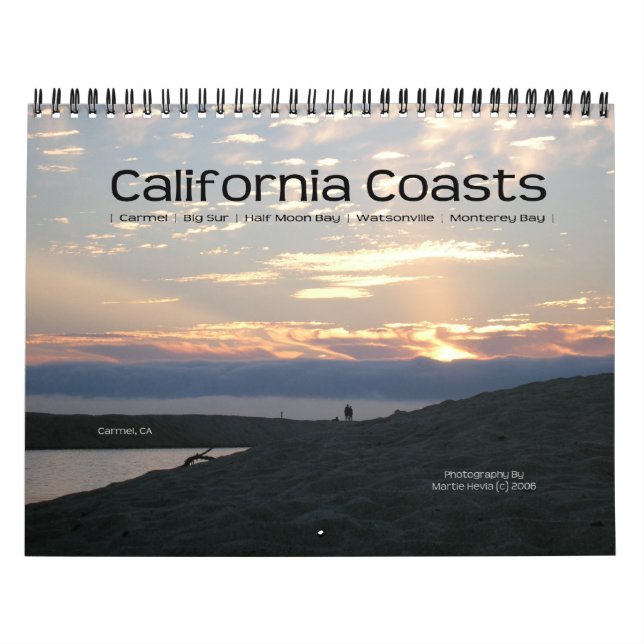 California Coastline - Calendar (Cover)