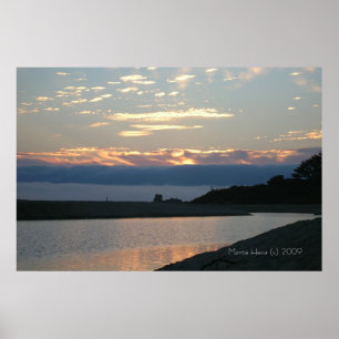 California Coastline - Carmel Sunset (2) - Poster