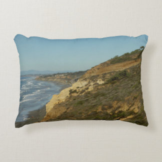 California Coastline Scenic Travel Landscape Decorative Cushion