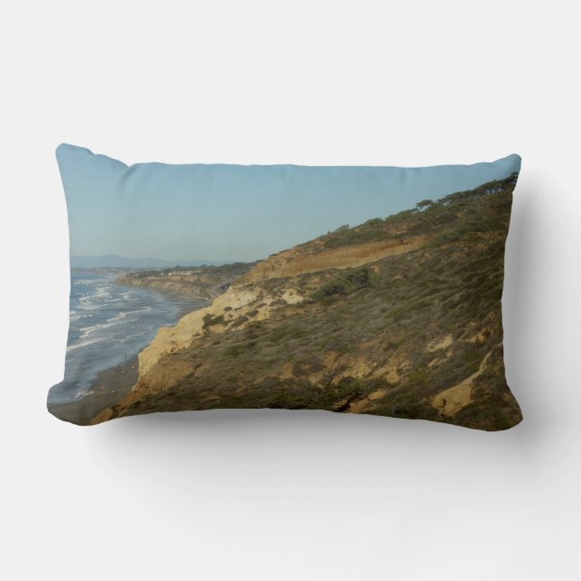 California Coastline Scenic Travel Landscape Lumbar Cushion (Front)