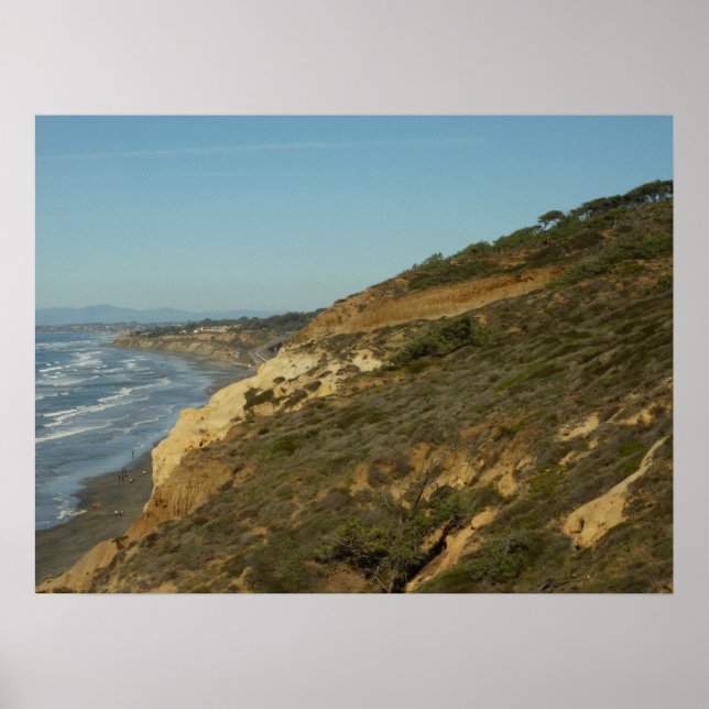 California Coastline Scenic Travel Landscape Poster (Front)