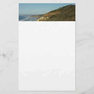 California Coastline Scenic Travel Landscape Stationery