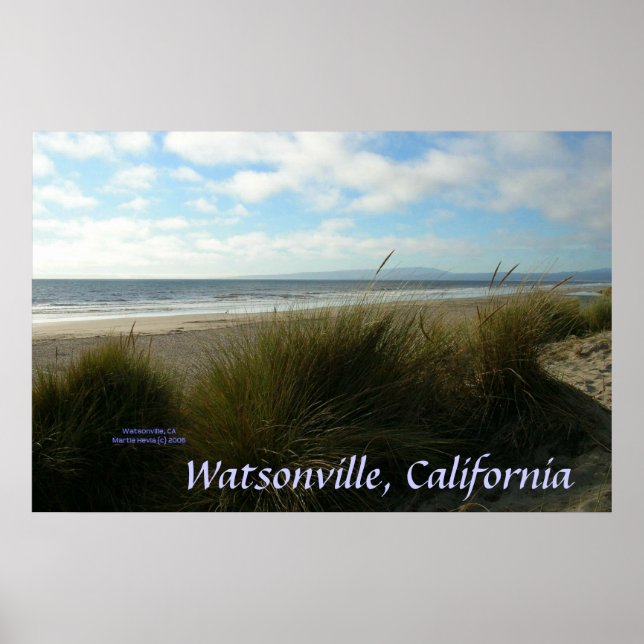 California Coastline - Watsonville - Poster (Front)