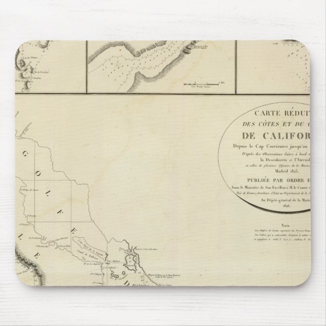 California coasts mouse pad (Front)
