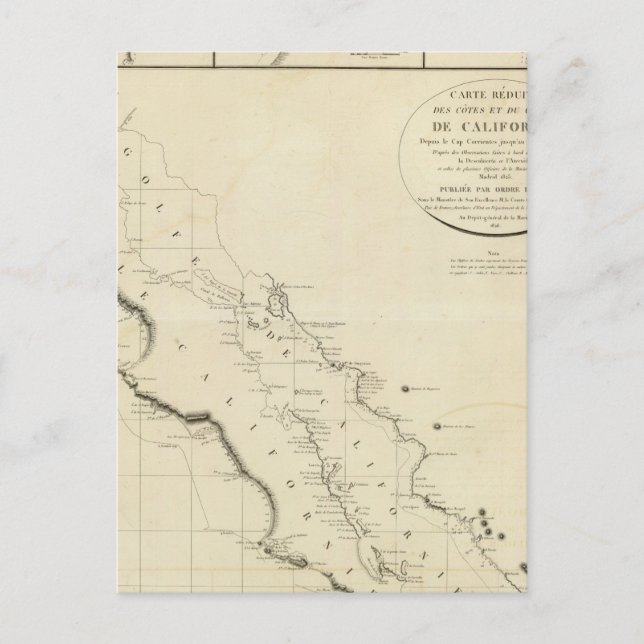 California coasts postcard (Front)