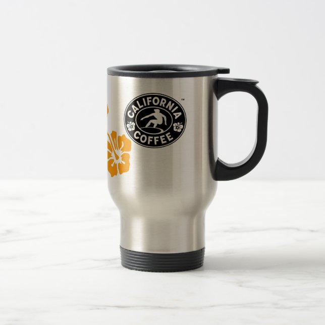 California Coffee Travel Mug - Stainless steel (Right)