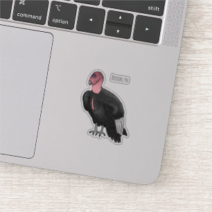 California condor bird cartoon illustration 