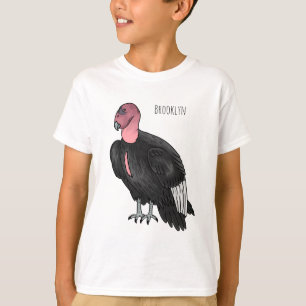 California condor bird cartoon illustration T-Shirt