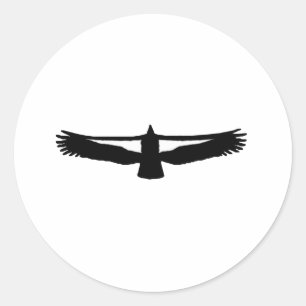 California Condor Classic Round Sticker