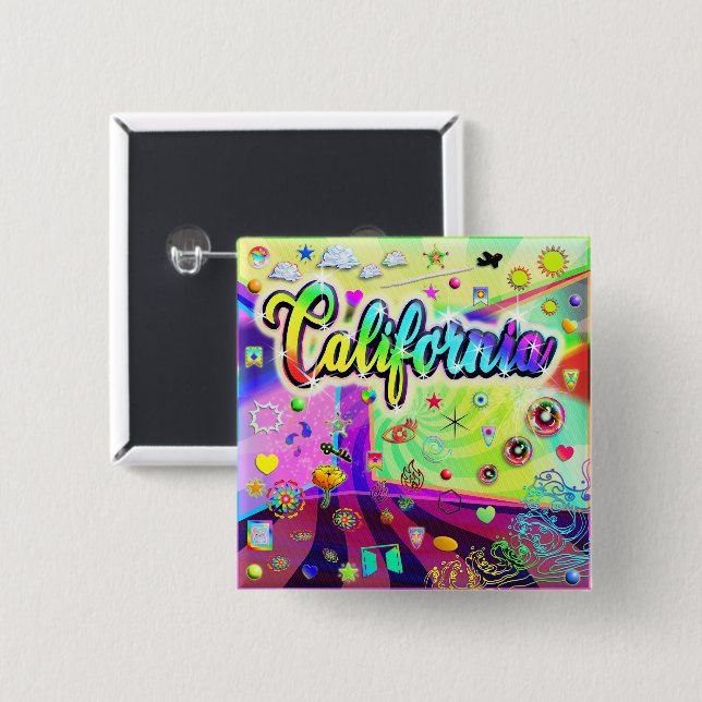California Cool Energy Button (Front & Back)