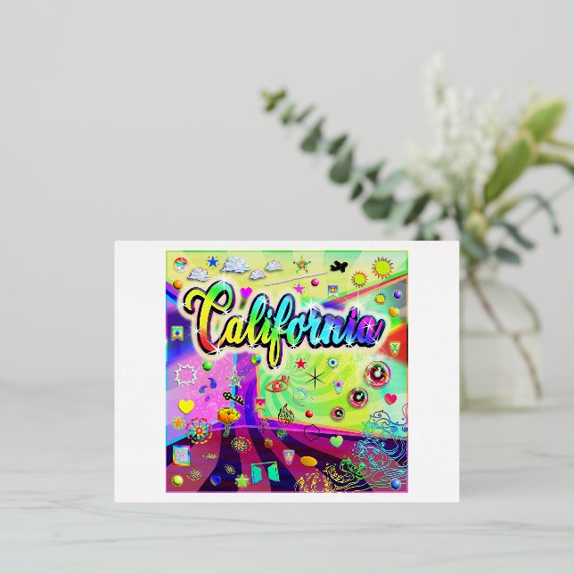 California Cool Energy Postcard (Standing Front)