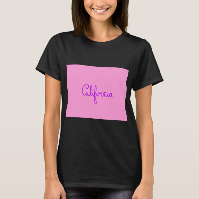 California Cursive Shirt (Front)