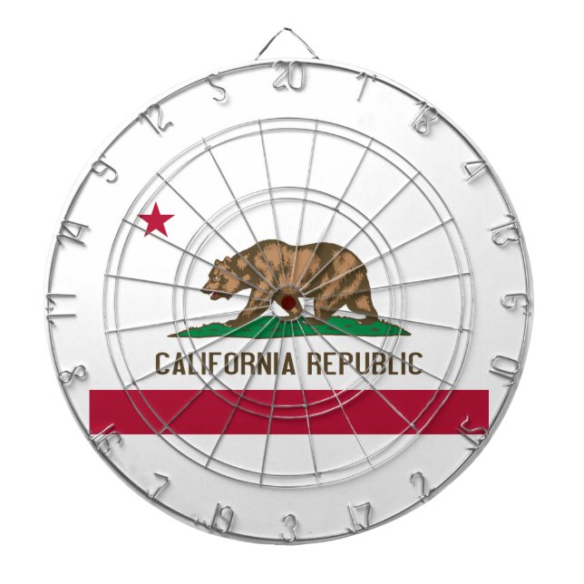 California Dartboard (Front)