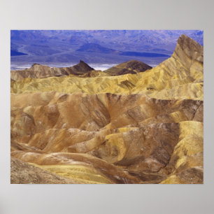 California: Death Valley NP, view from Zabriskie Poster