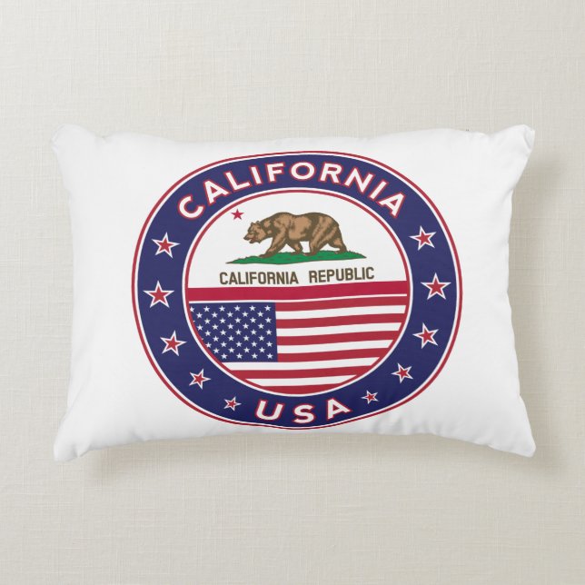 California Decorative Cushion (Front)