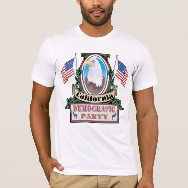 California Democrat Party T-shirts (Front)
