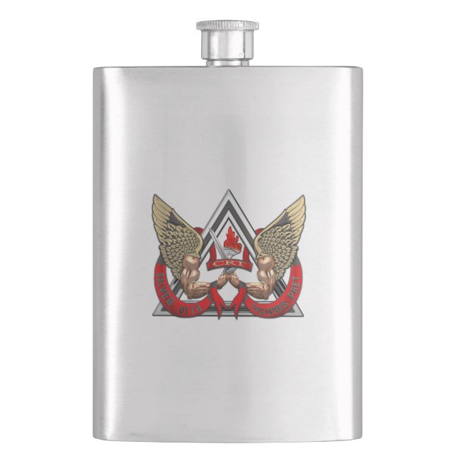 California Department of Corrections CRT Hip Flask (Front)