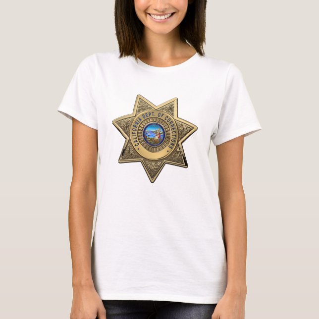 California Department of Corrections T-Shirt (Front)