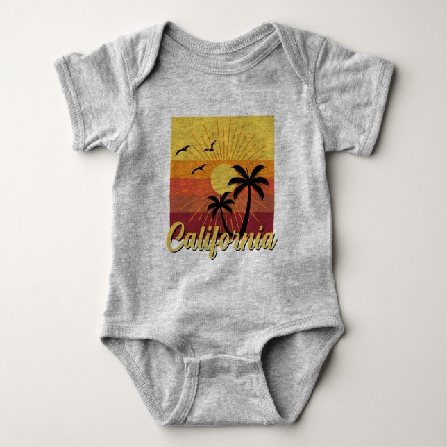 California Design - Baby Jersey Bodysuit (Front)