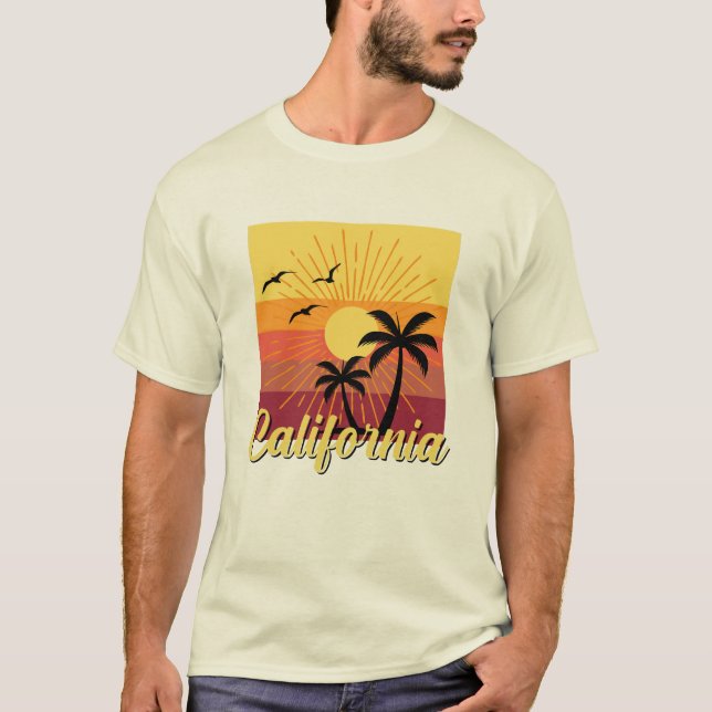 California Design - Basic Dark T-Shirt (Front)