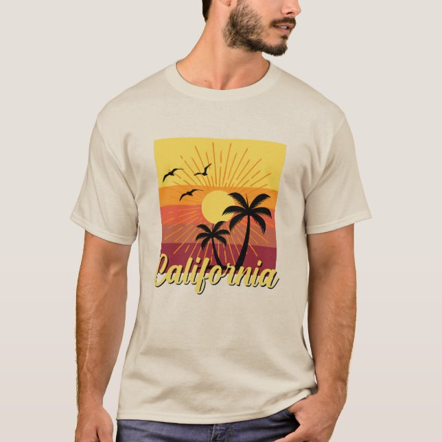 California Design - Basic Dark T-Shirt (Front)