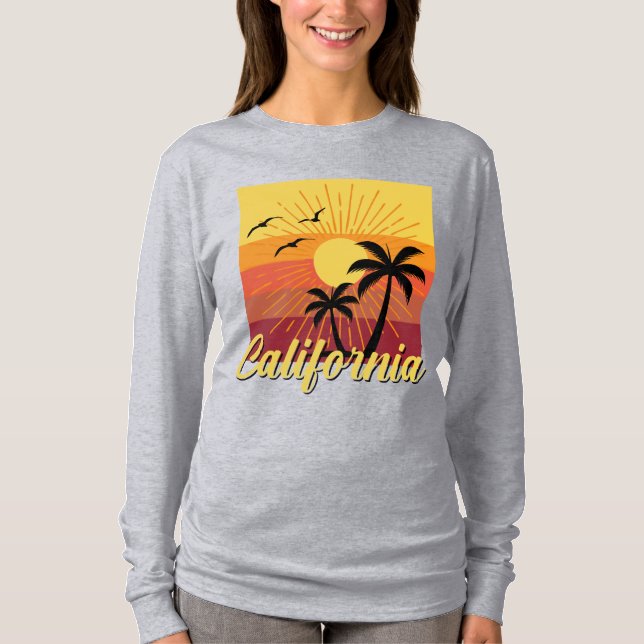 California Design - Basic Long Sleeve T-Shirt (Front)