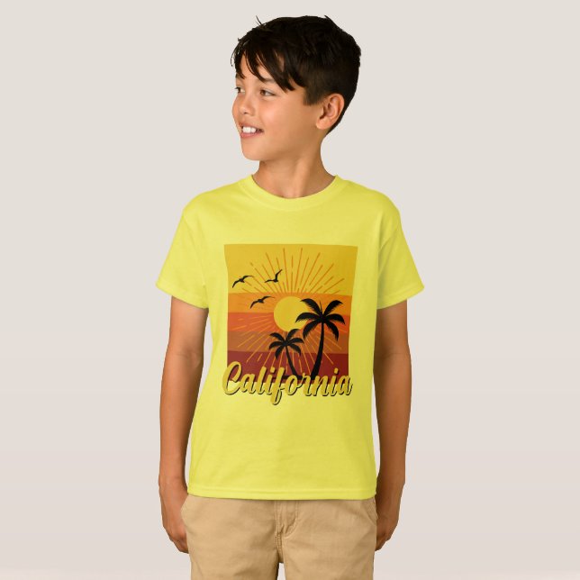 California Design - Kids' Basic T-Shirt (Front Full)
