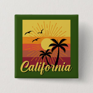 California Design - Square Button
