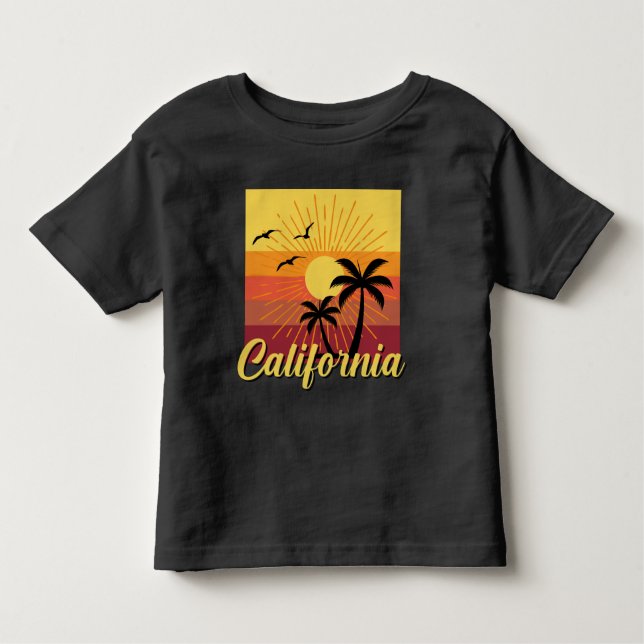 California Design - Toddler Fine Jersey T-Shirt (Front)