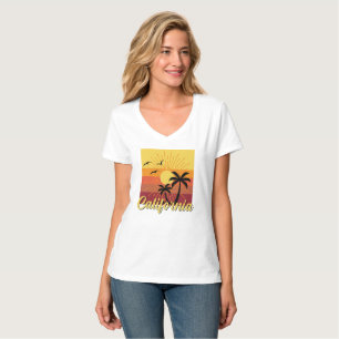 California Design - Women's Basic V-Neck T-Shirt