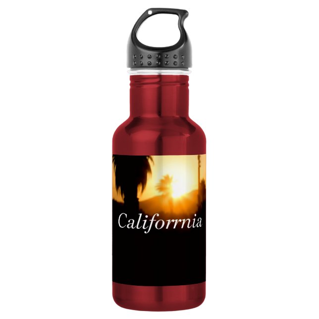 California Dreamin’ 532 Ml Water Bottle (Front)