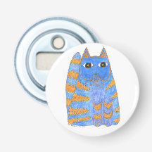 California Dreamin’ blue/gold cat