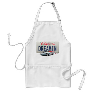 California dreamin-Camaro2 plate Standard Apron