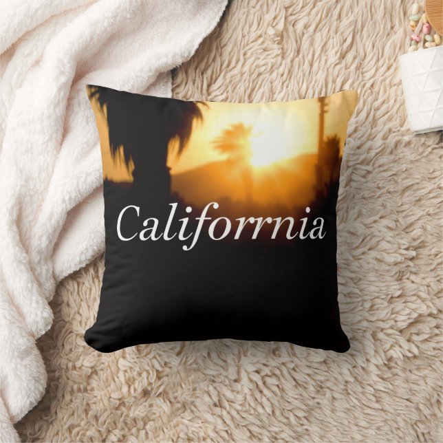California Dreamin’ Cushion (Blanket)