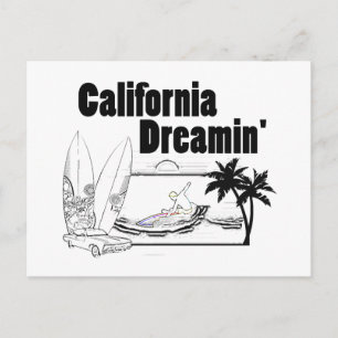California Dreamin' Postcard