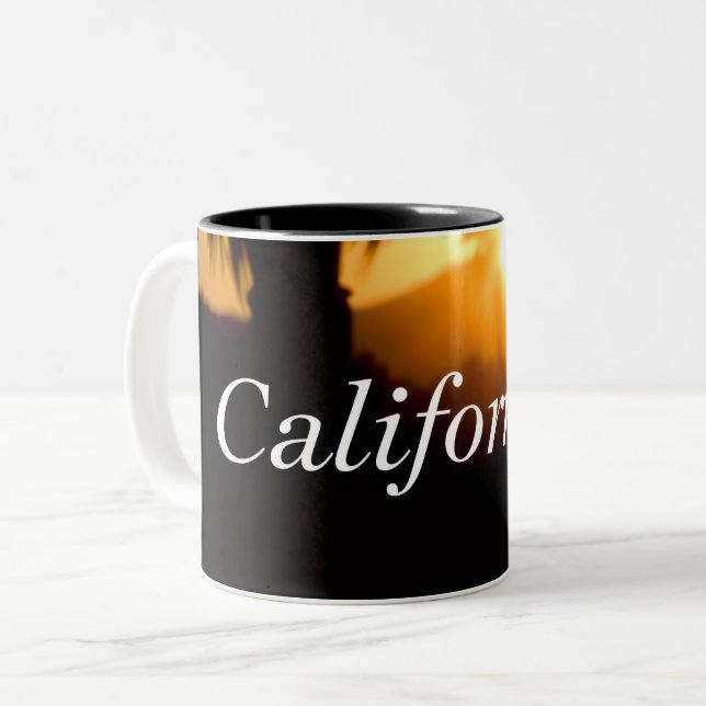 California Dreamin’ Two-Tone Coffee Mug (Front Left)