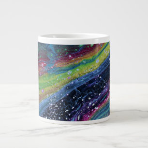 California Dreaming 2 Blue Purple Abstract Mug