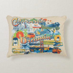 California Dreaming Home Decor Decorative Cushion