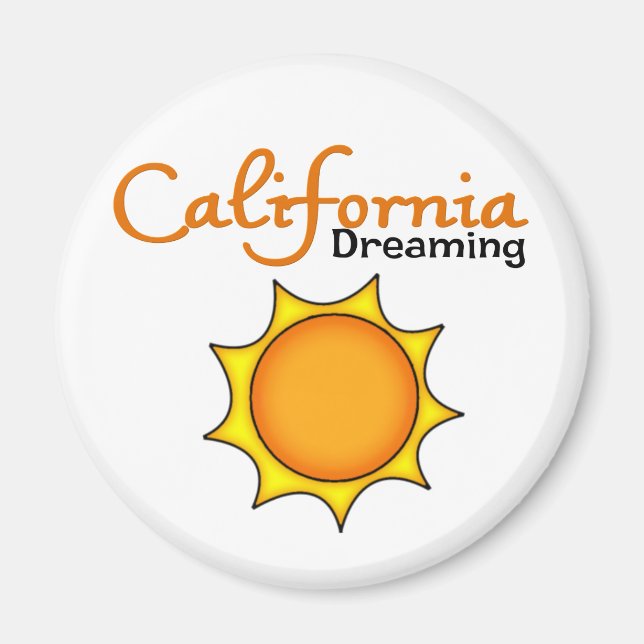 California Dreaming Magnet (Front)