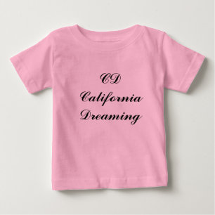 California Dreaming Monogram Baby T-Shirt