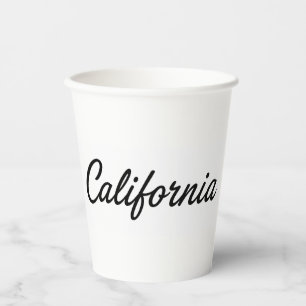 California Dreaming Paper Cups