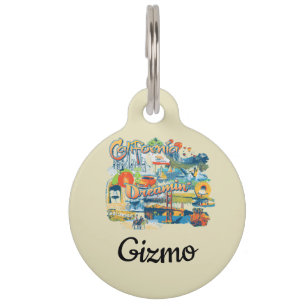 California Dreaming Pet Tag