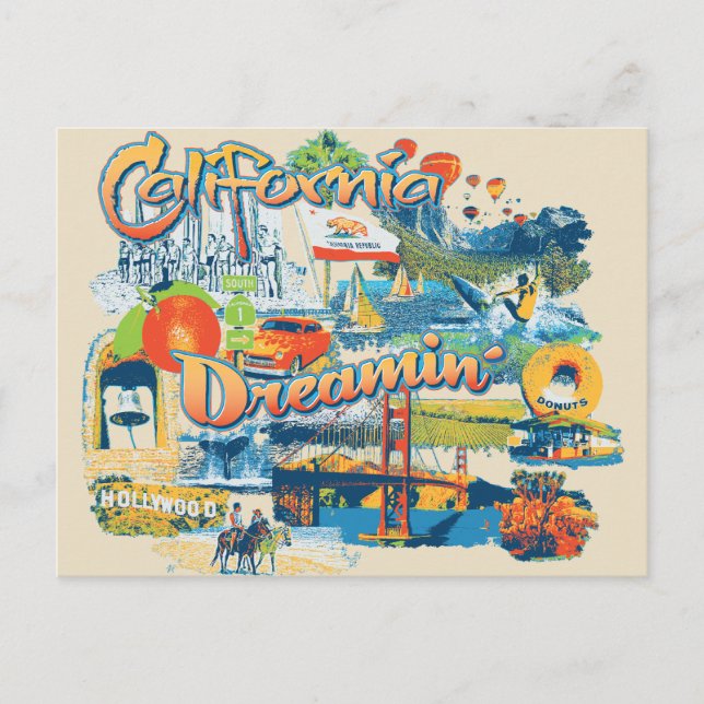 California Dreaming Postcard (Front)