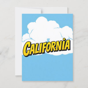 California Dreaming Postcard – Vintage Travel Vibe