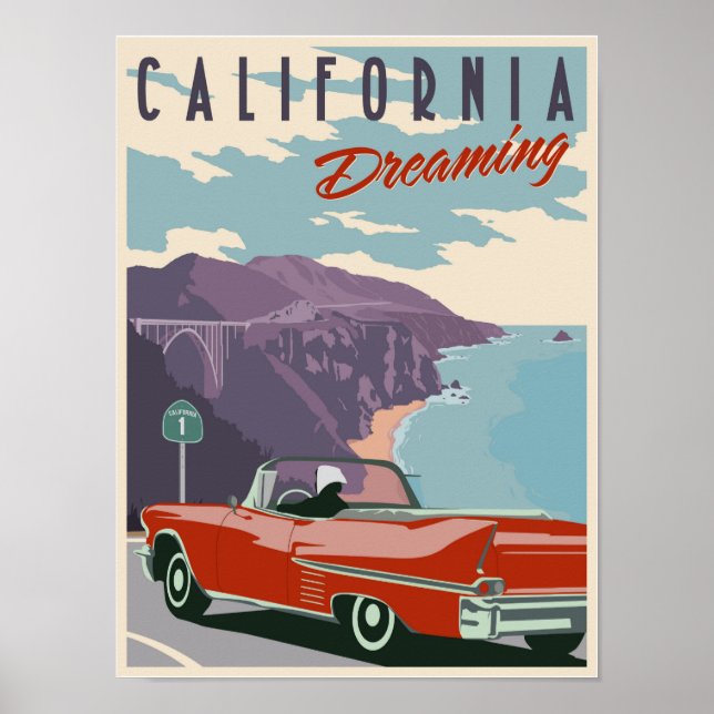 California Dreaming Poster (Front)