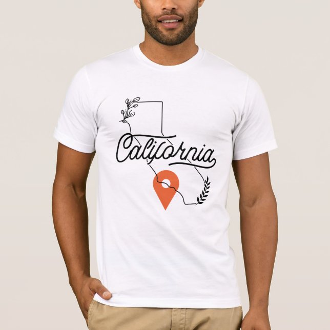 "California Dreaming'' T-shirt  (Front)